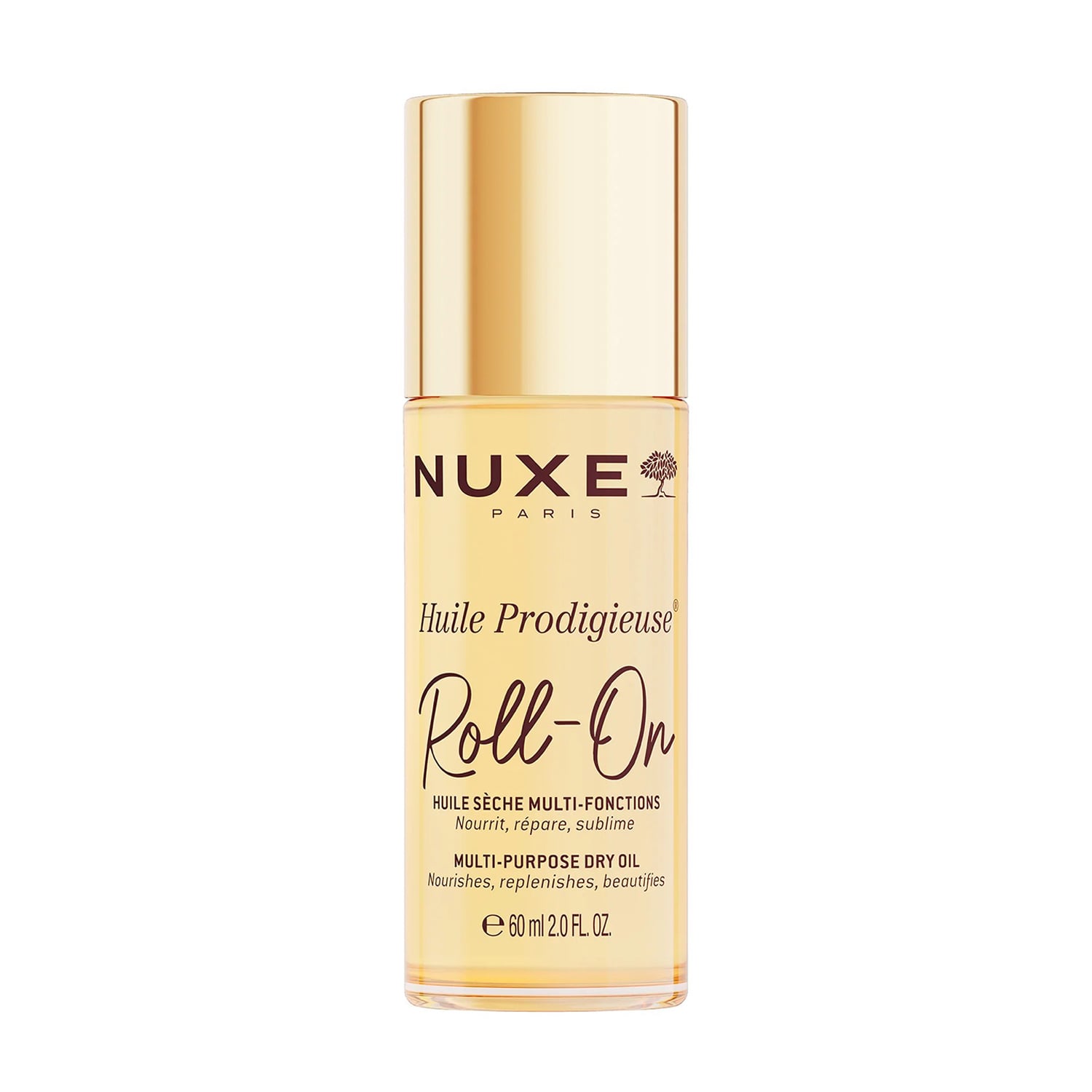 Суха олія для обличчя, тіла та волосся Nuxe Huile Prodigieuse Roll-On Multi-Purpose Dry Oil, 60 мл